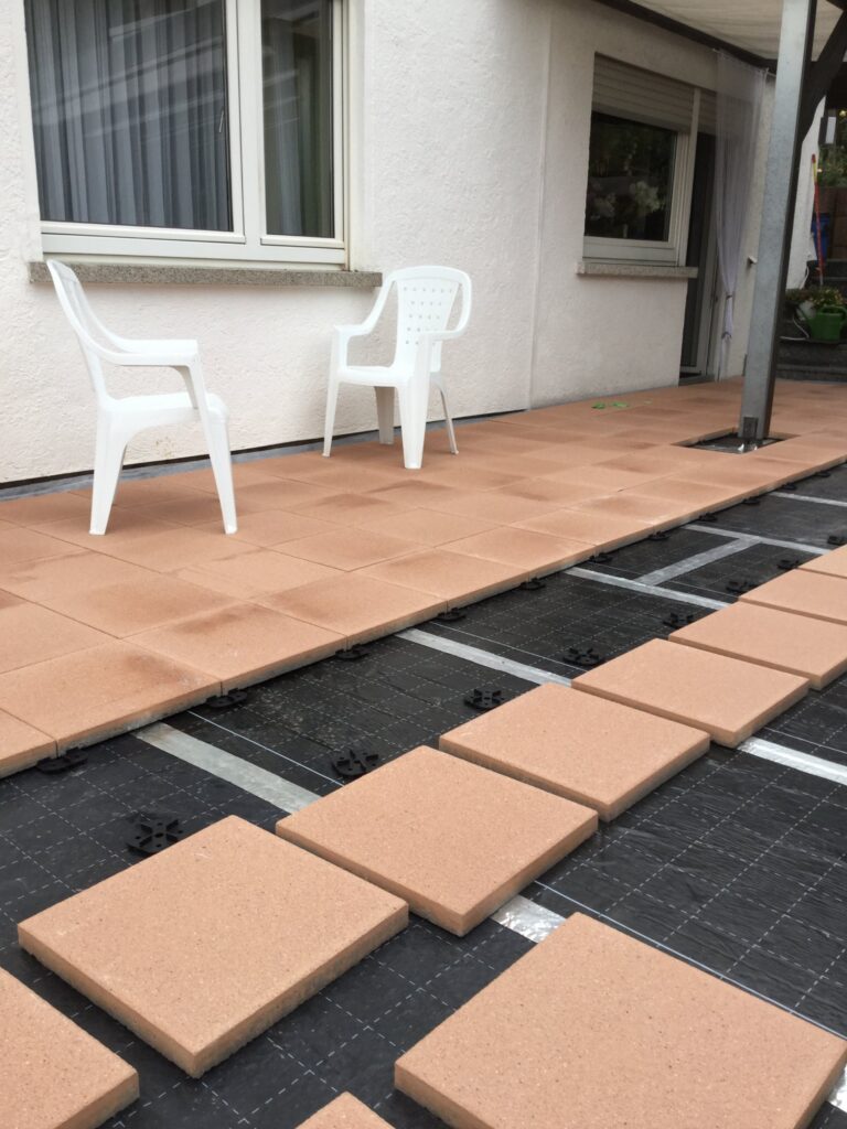 Lose Verlegung Keramikplatten – Heuler GmbH