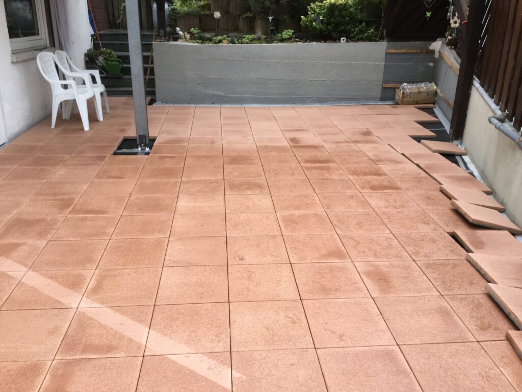 Lose Verlegung Keramikplatten – Heuler GmbH