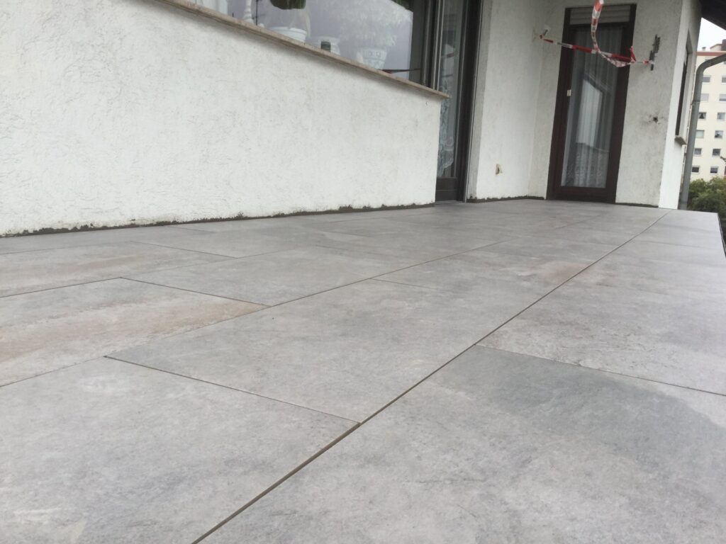 Lose Verlegung Keramikplatten – Heuler GmbH