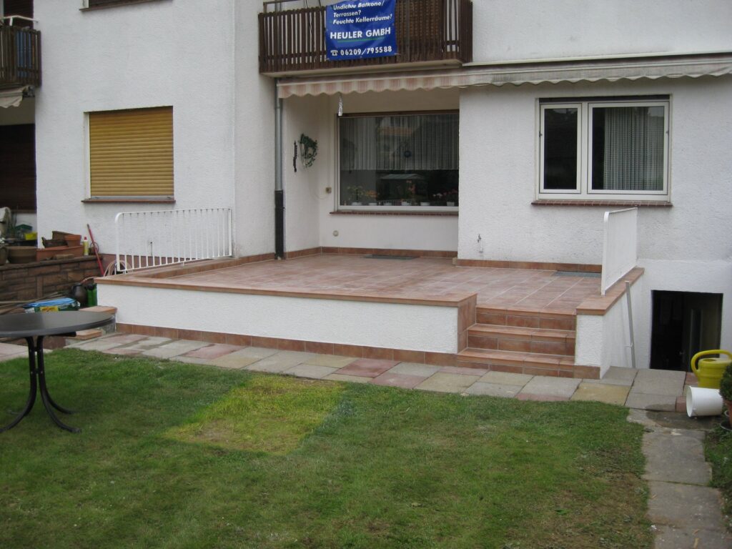 Terrassenreparatur – Heuler GmbH